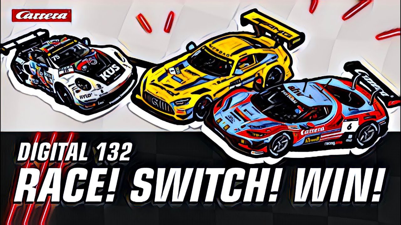 Race, Switch, Win! 🔀🕹️ Carrera Digital 132 | 