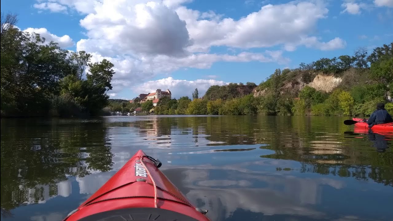 Kajak Tour auf der Saale nach Wettin