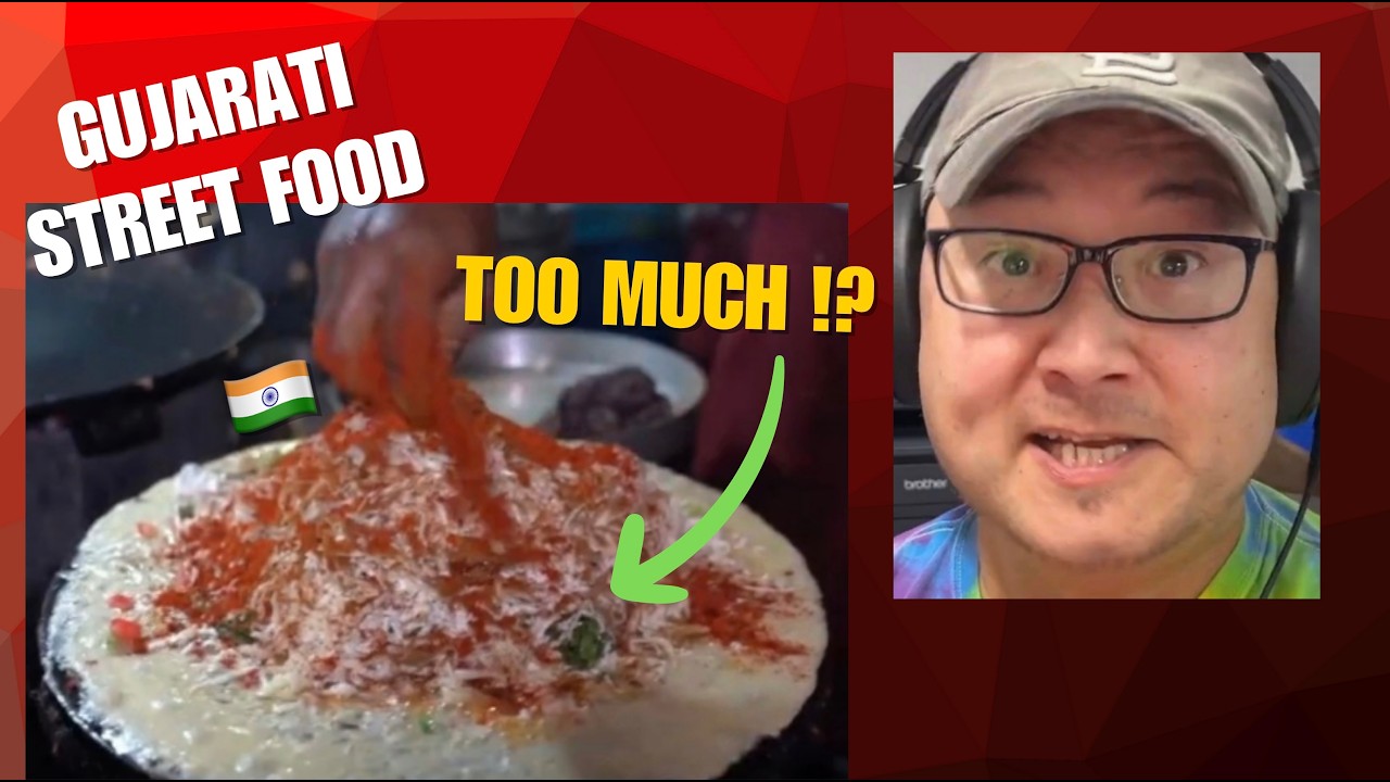 🔥🤯 American Reacts to Indian Street Food 🇮🇳 | This food in Ahmedabad BLEW My Mind 🤯🇮🇳🍛👍🔥🔥🇮🇳