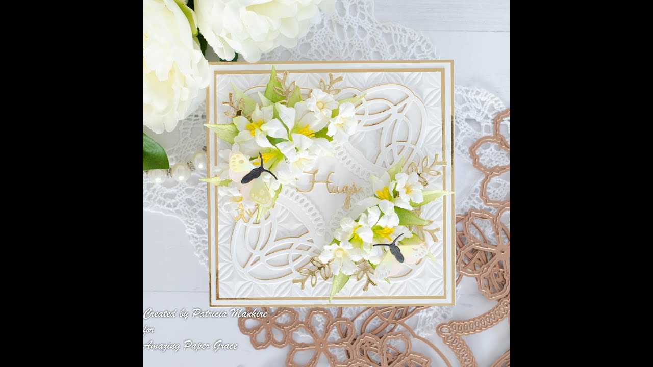 Amazing Paper Grace Hugs and Lilies