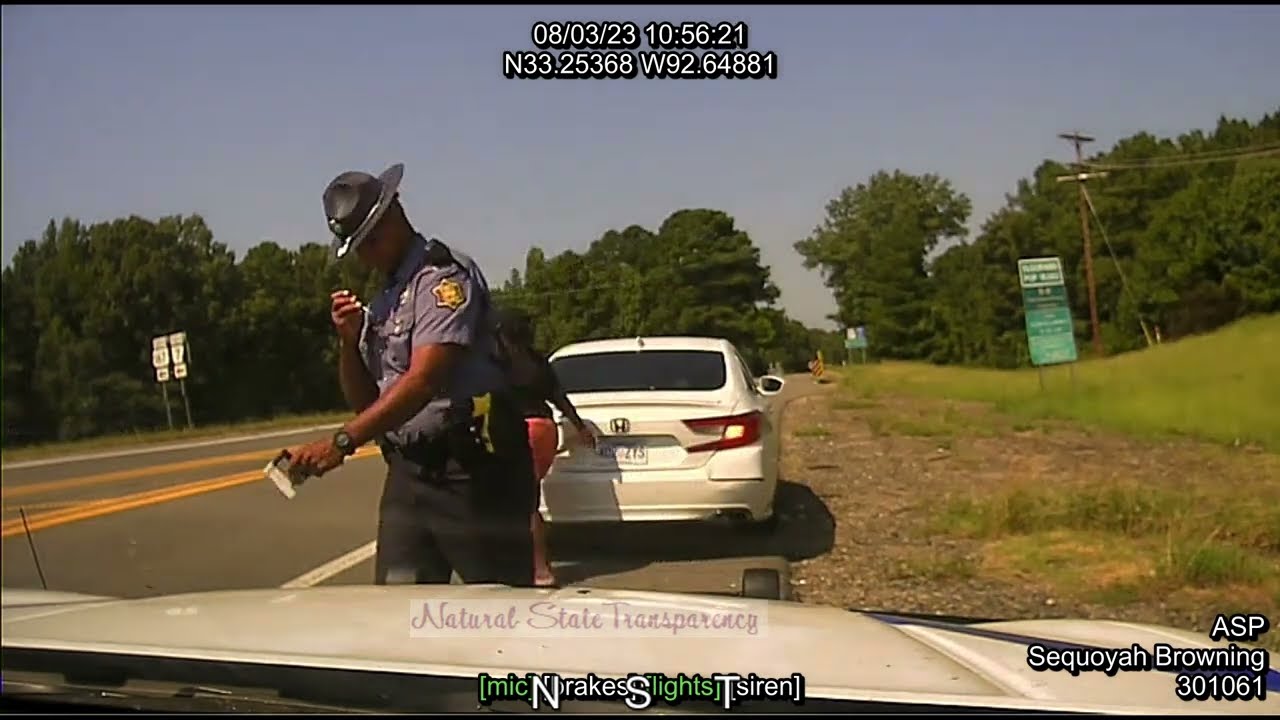 Traffic Stop US-167/AR-7 El Dorado Union County Arkansas State Police Troop F Traffic Series Ep. 653