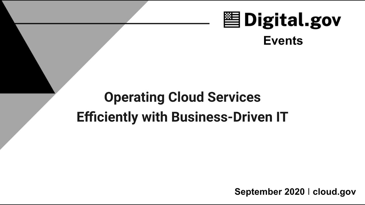 Operating Cloud Services Efficiently with Business-Driven IT
