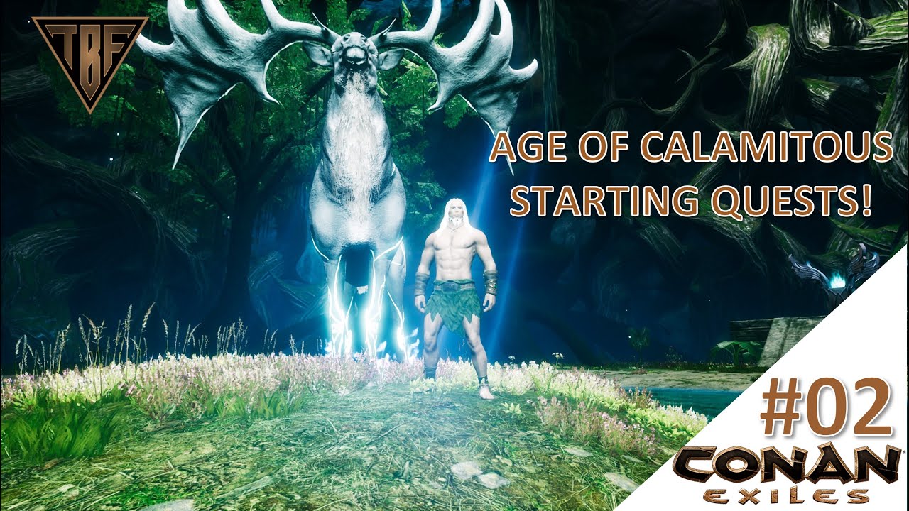 Starting Quests! Age of Calamitous E02 New Conan Season with Conan Exiles' biggest Mod