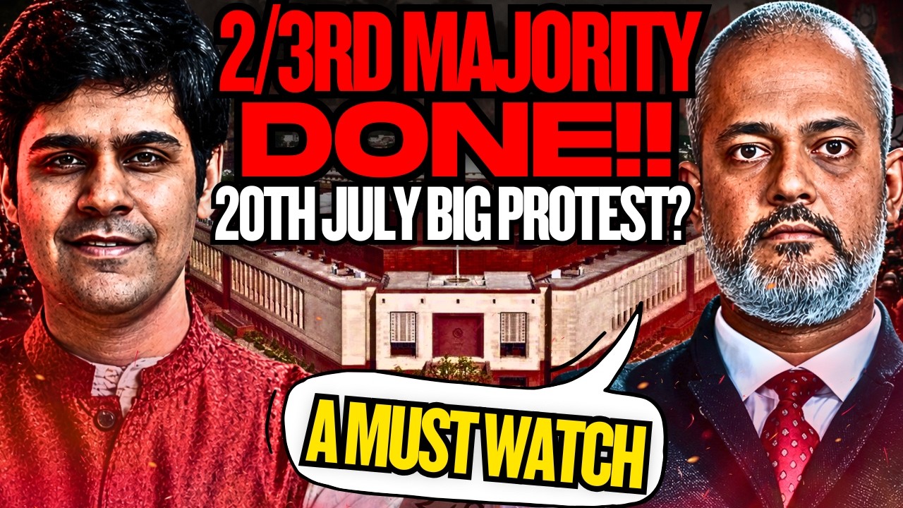 BJP's Absolute Majority, Whats Coming? 20th July Wangchuk Protest, Amit Shahs Big Game I Karan Verma