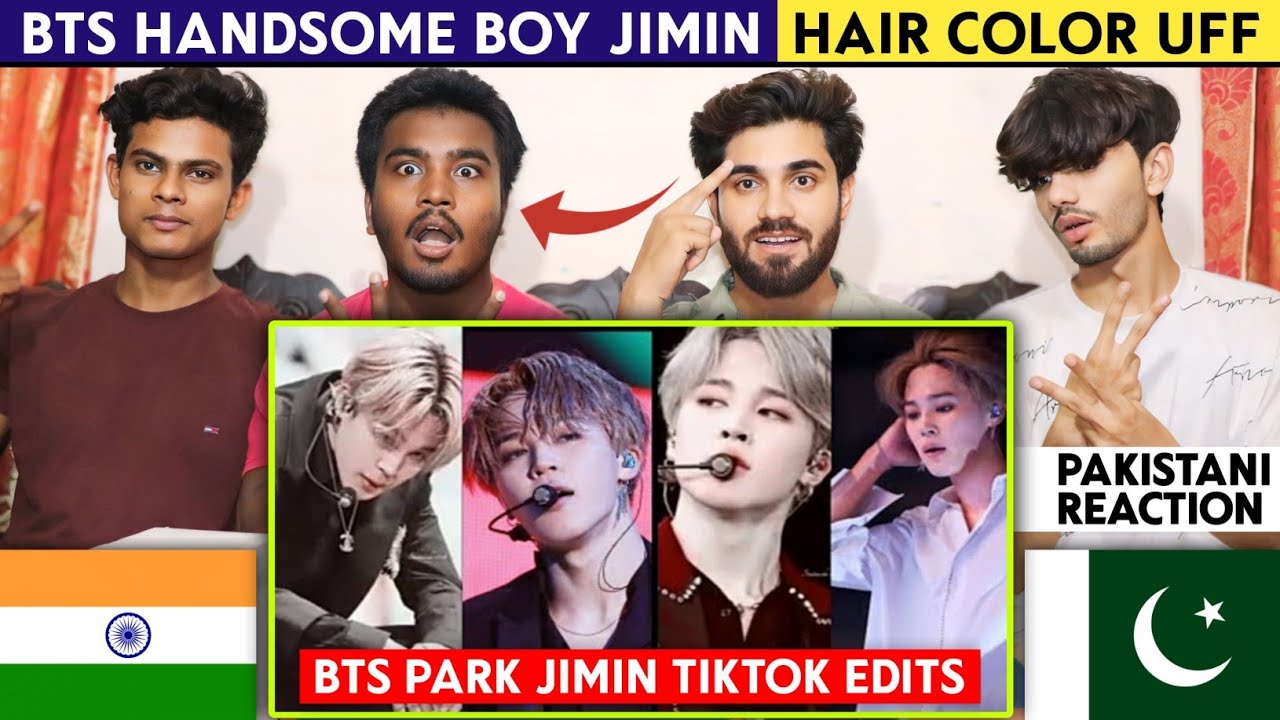 Bts Пак Чимин в Tik Tok Edits - Пакистанская реакция - Шан Раджпут