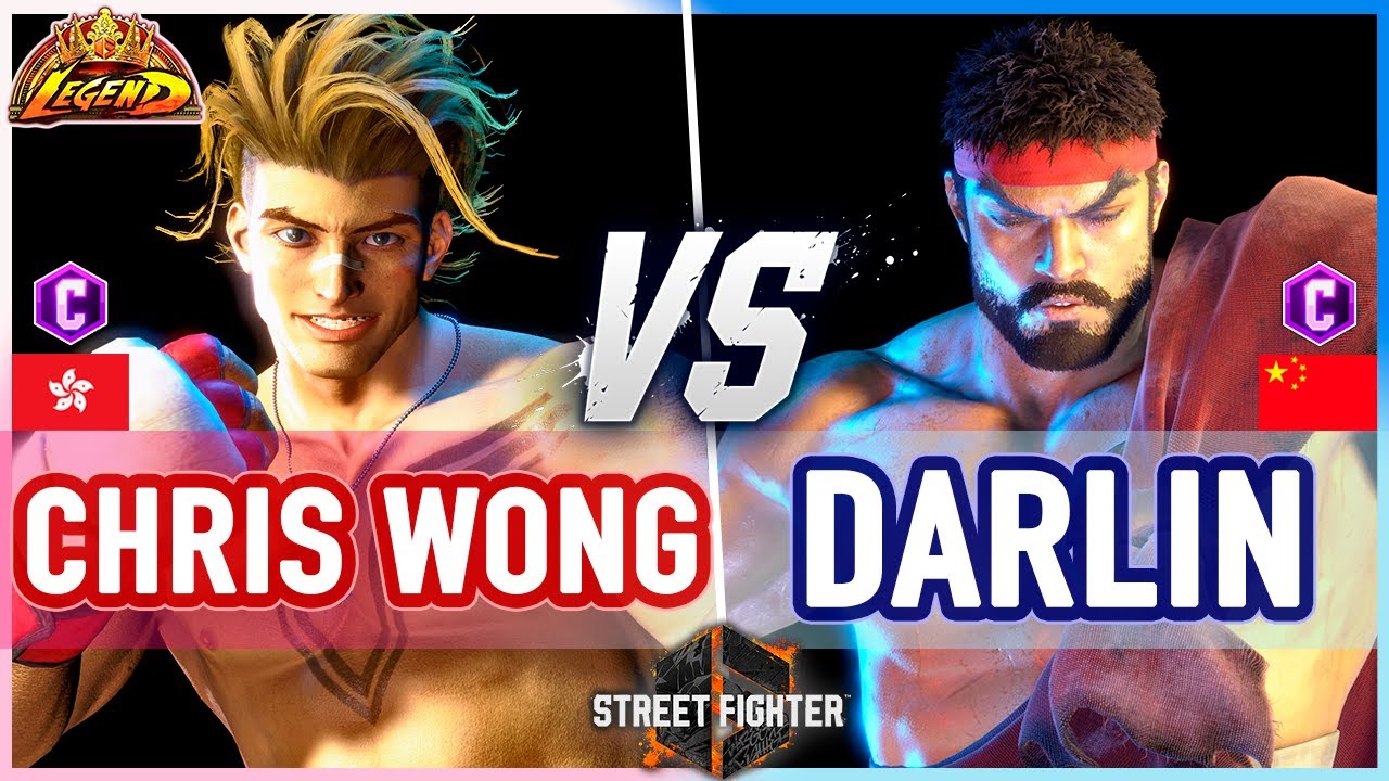 SF6 🔥 Chris Wong (Luke) vs Darlin (Ryu) 🔥 Street Fighter 6