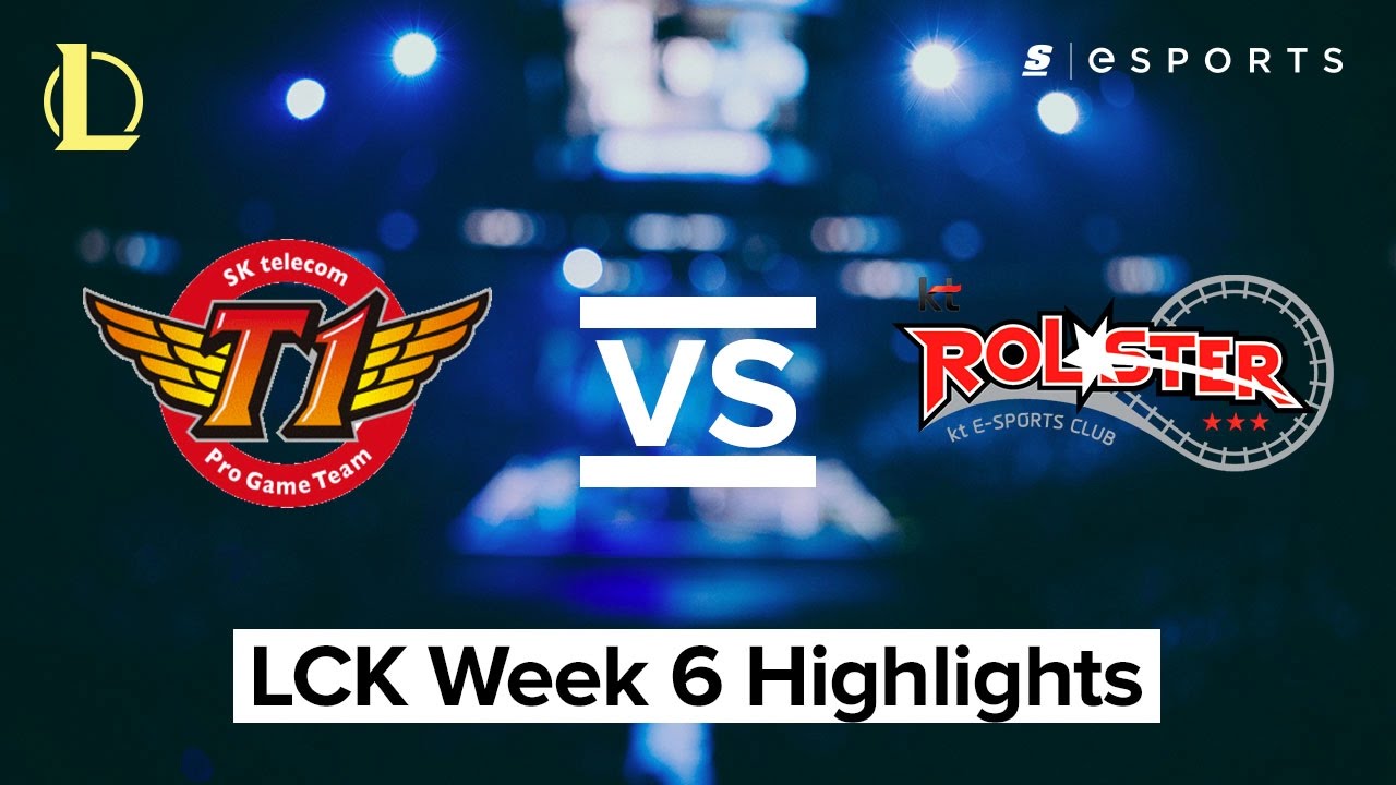 HIGHLIGHTS: SK Telecom T1 vs. KT Rolster (2017 LCK Spring)