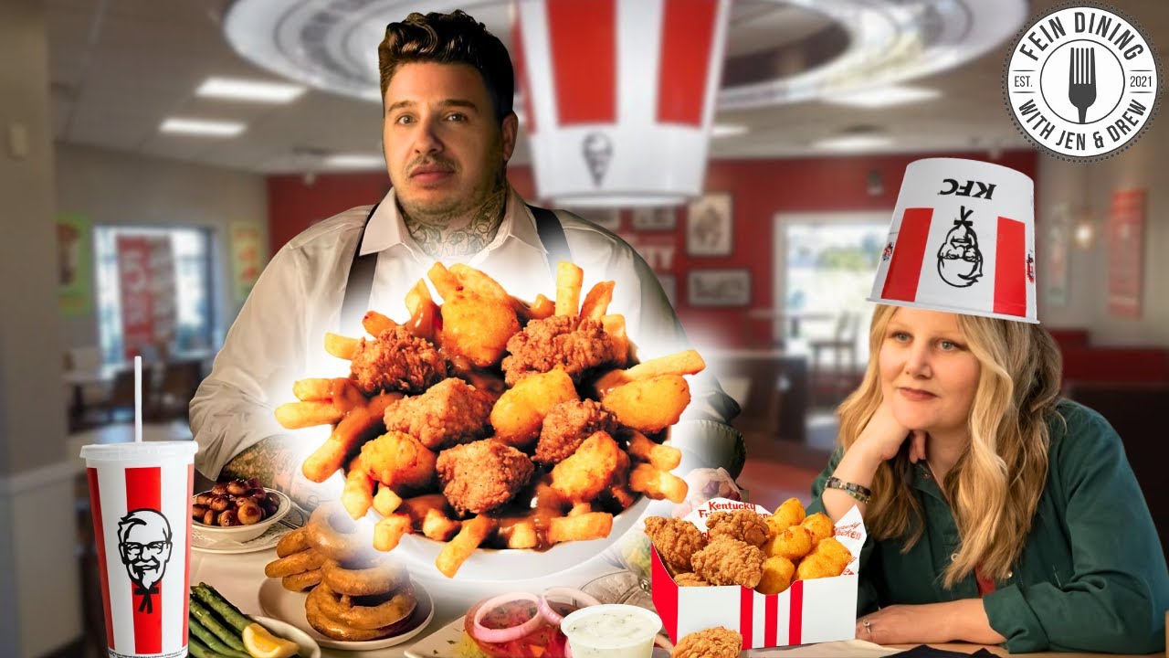 KFC Cheesy Nuggy Gravy Bowl (And Bonus Cheese Curds!) Review 🧀🥣 What The Actual FAK, Matty?!