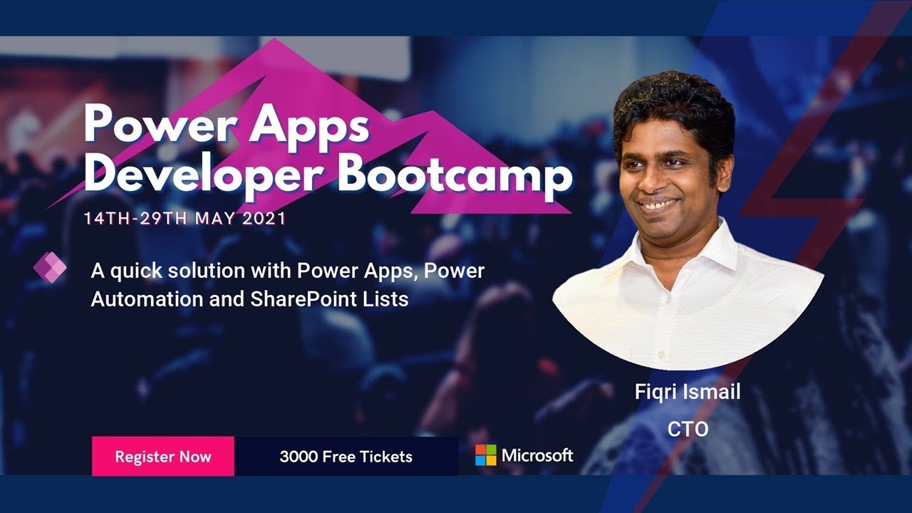 A quick solution with Power Apps, Power Automation & SharePoint - Power Apps Developer Bootcamp