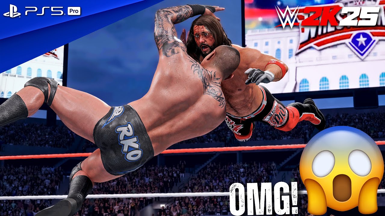 WWE 2K25 - AJ Styles vs. Randy Orton - Full Match at WrestleMania 42 | PS5 Pro [4K60]