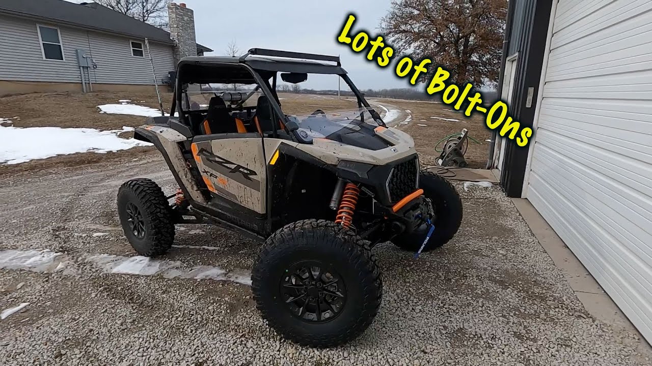RZR XP-S mods. Trail Armor skidplate update.