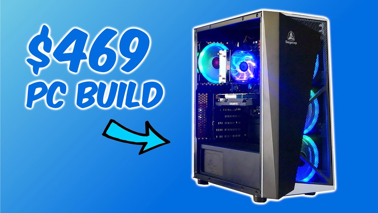 Intel i3 9100F / GTX1650 Budget Gaming PC Build in 2020 - Timelapse