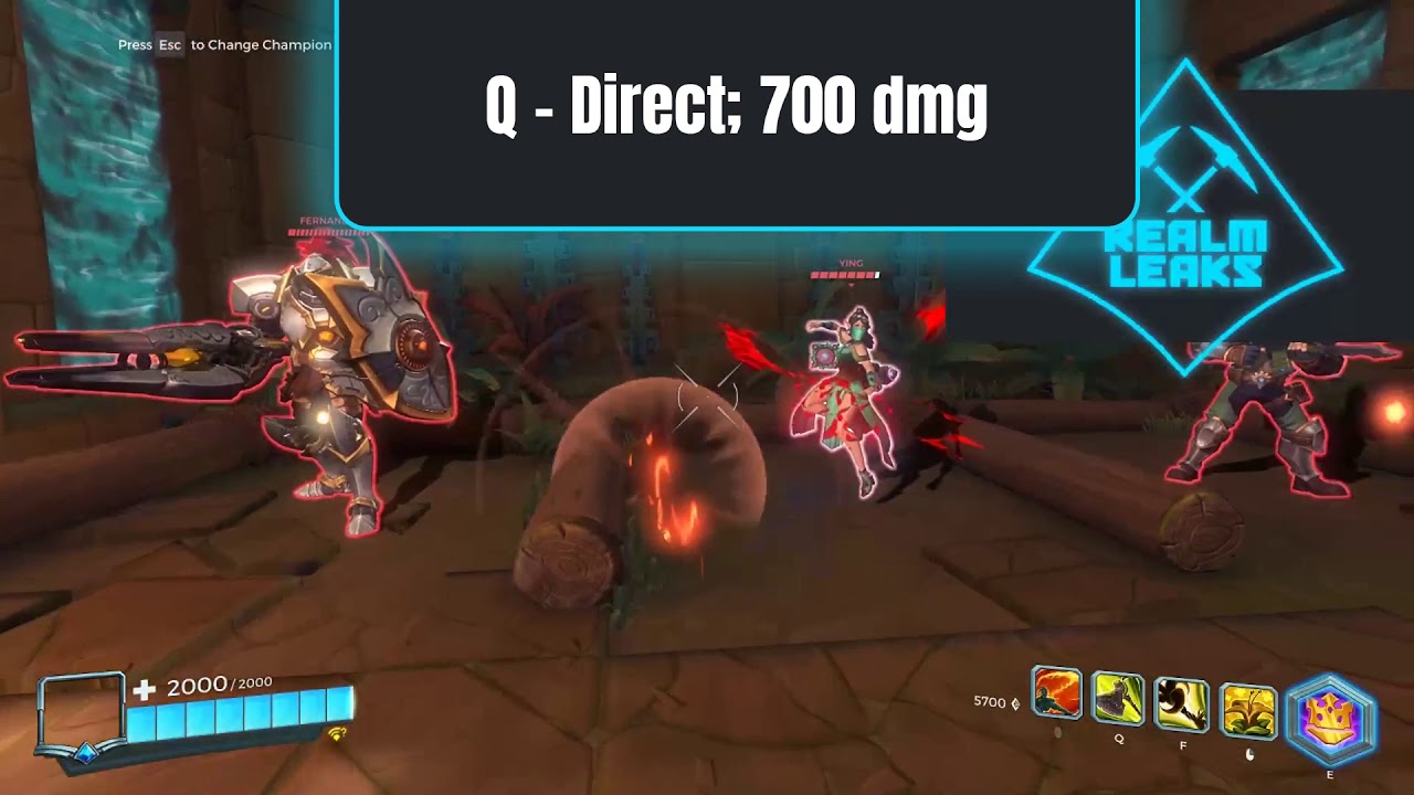Vora, the Harbinger - new champion gameplay (datamining)