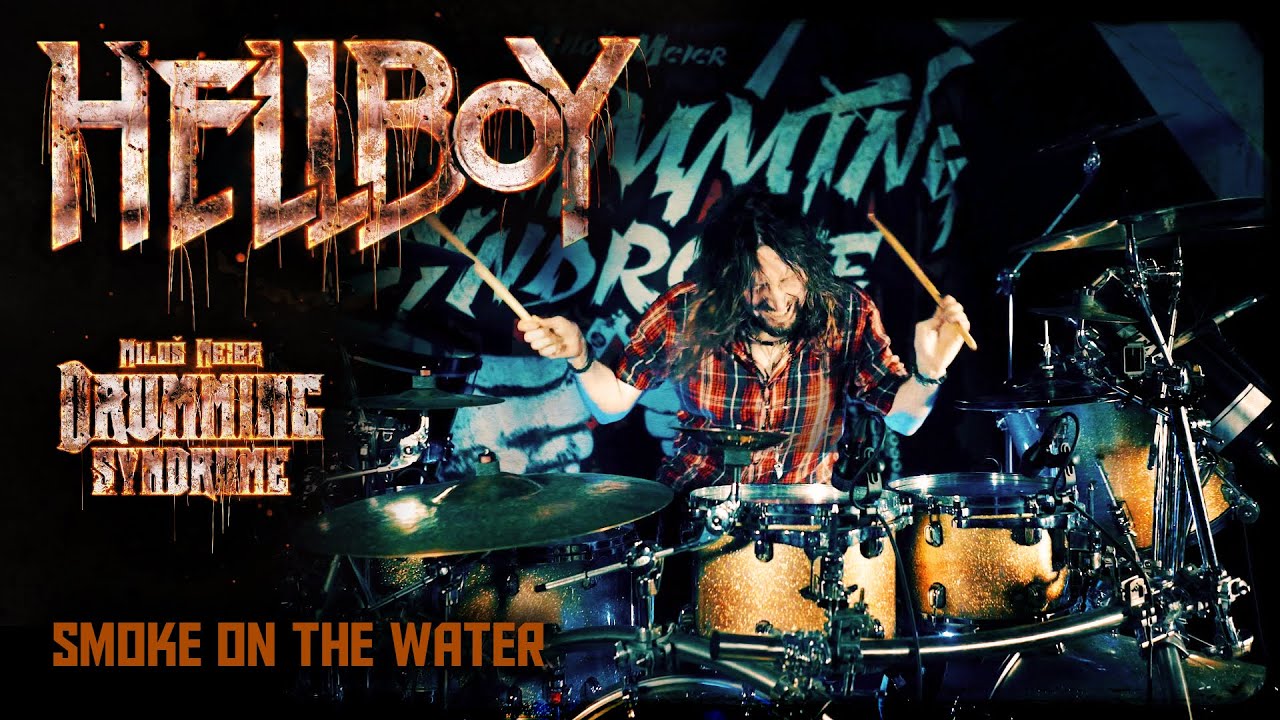 HELLBOY Smoke on the Water - Milo&scaron; Meier 2WEI soundtrack drum cover