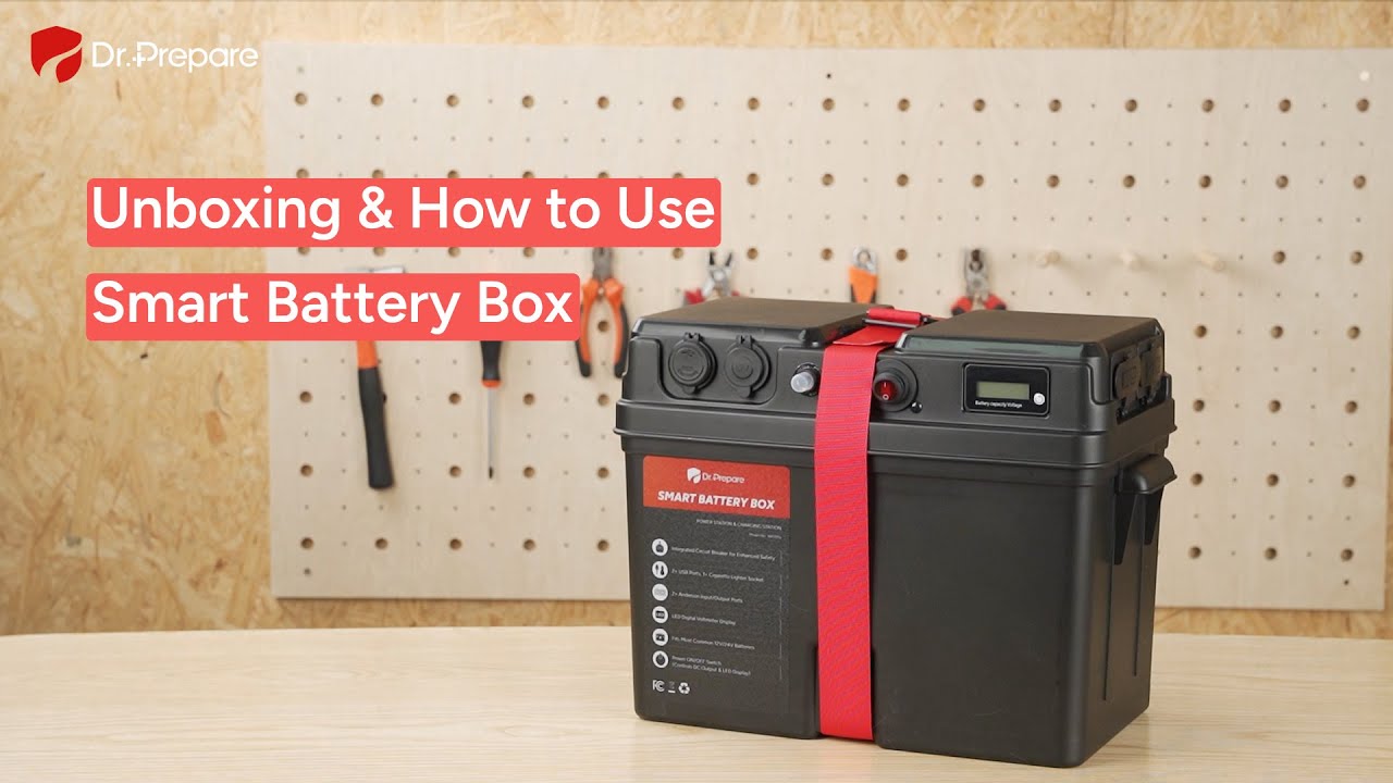 Dr.Prepare | Unboxing & How to Use Smart Battery Box