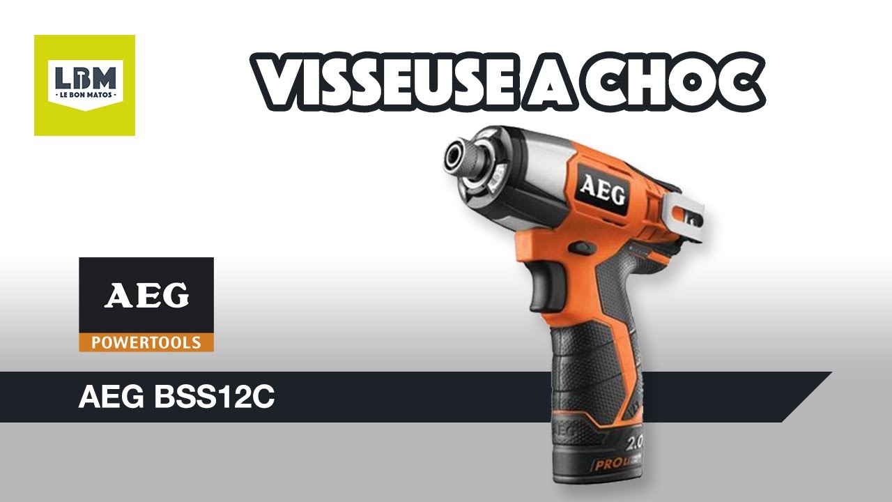[AEG] Visseuse à choc BSS12C
