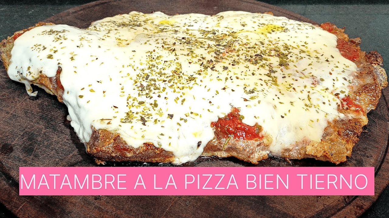 MATAMBRE A LA PIZZA AL HORNO SÚPER TIERNO