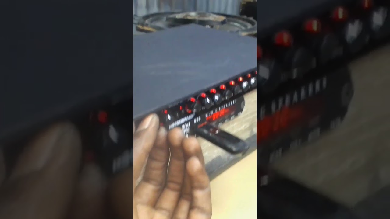 2.1 Amplifier fitted with Boschmann Equilizer, Courtesy of Osuri Sounds Entertainment #0745861558