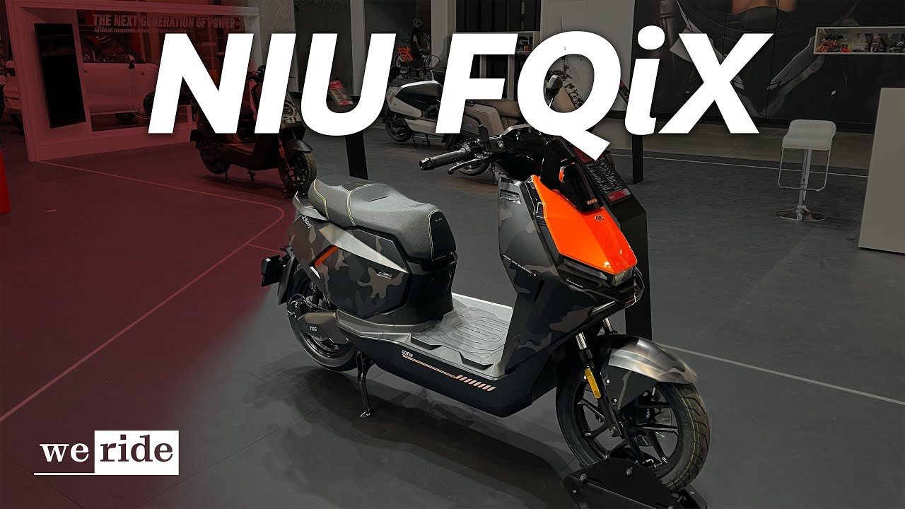 NUOVO NIU FQiX | LIVE @ EICMA 2025