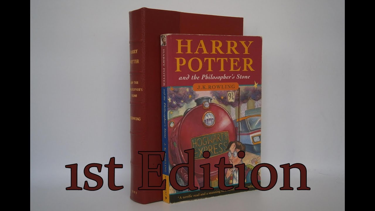 Harry Potter and the Philosophers Stone by J. K. Rowling (1997 Bloomsbury 1st Edition)