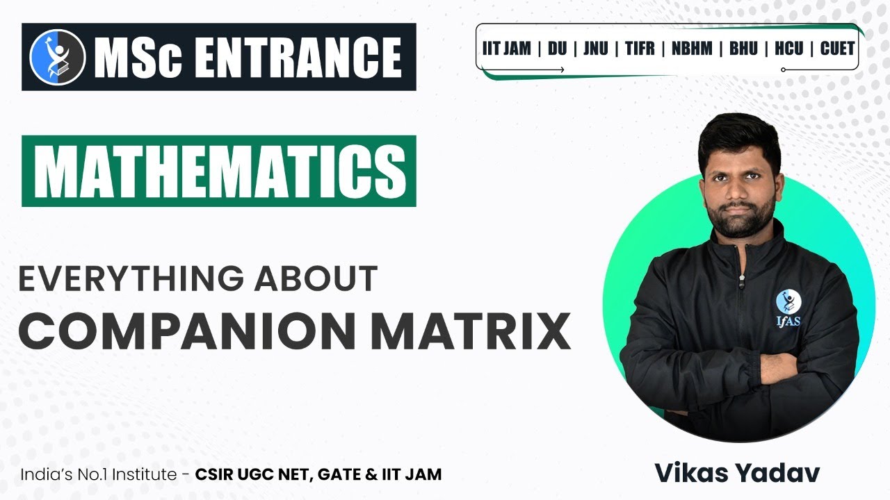 Everything About COMPANION MATRIX | IFAS