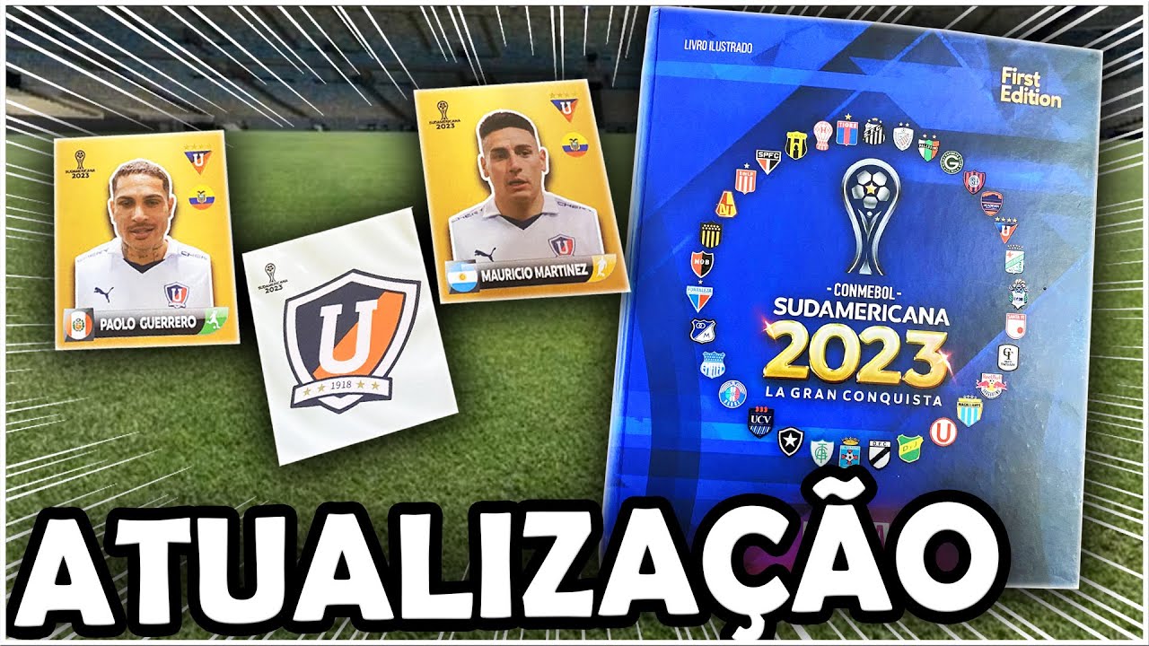 CONHEÇA as 20 FIGURINHAS ATUALIZADAS do ÁLBUM SULAMERICANA 2023