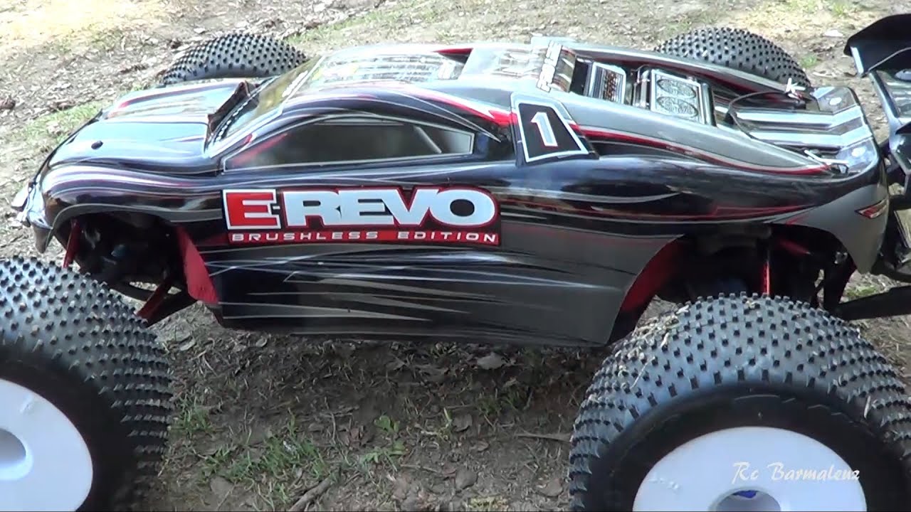 Traxxas E-Revo 6S lipo Видео Обзор