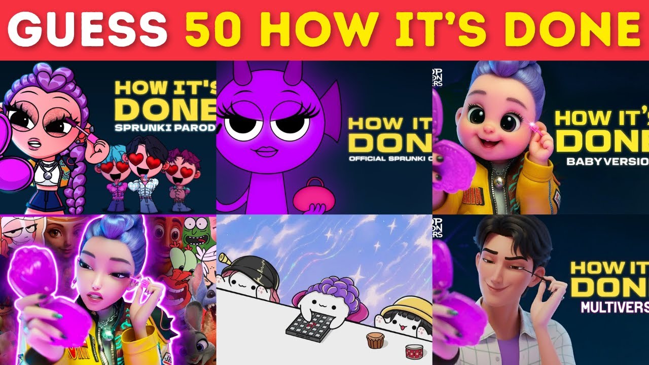 Guess 50 How It's Done & Variants by Their Song ~ How It's Done Kpop Demon Hunters Song Covers Quiz