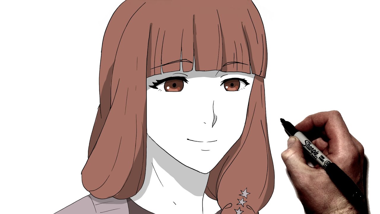 How To Draw Ryouko Fueguchi | Step By Step | Tokyo Ghoul