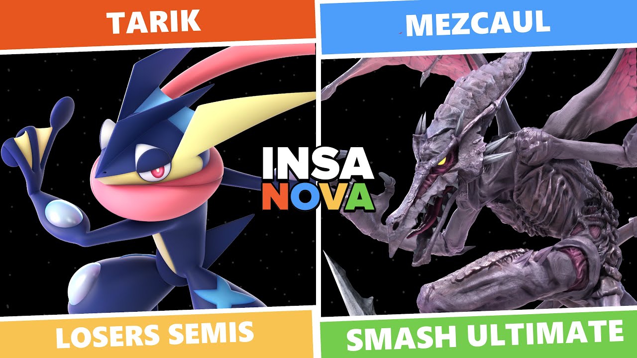 Insanova: Losers Semis - Tarik (Greninja) Vs Mezcaul (Ridley) SSBU