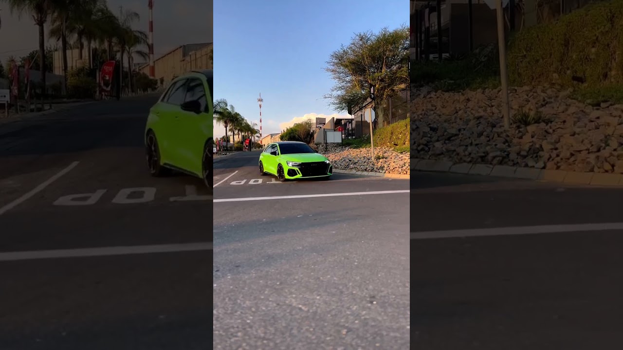 The all new Audi RS3 epic exhaust sound #audirs3sportback #fullexhaust #downpipe 🚀