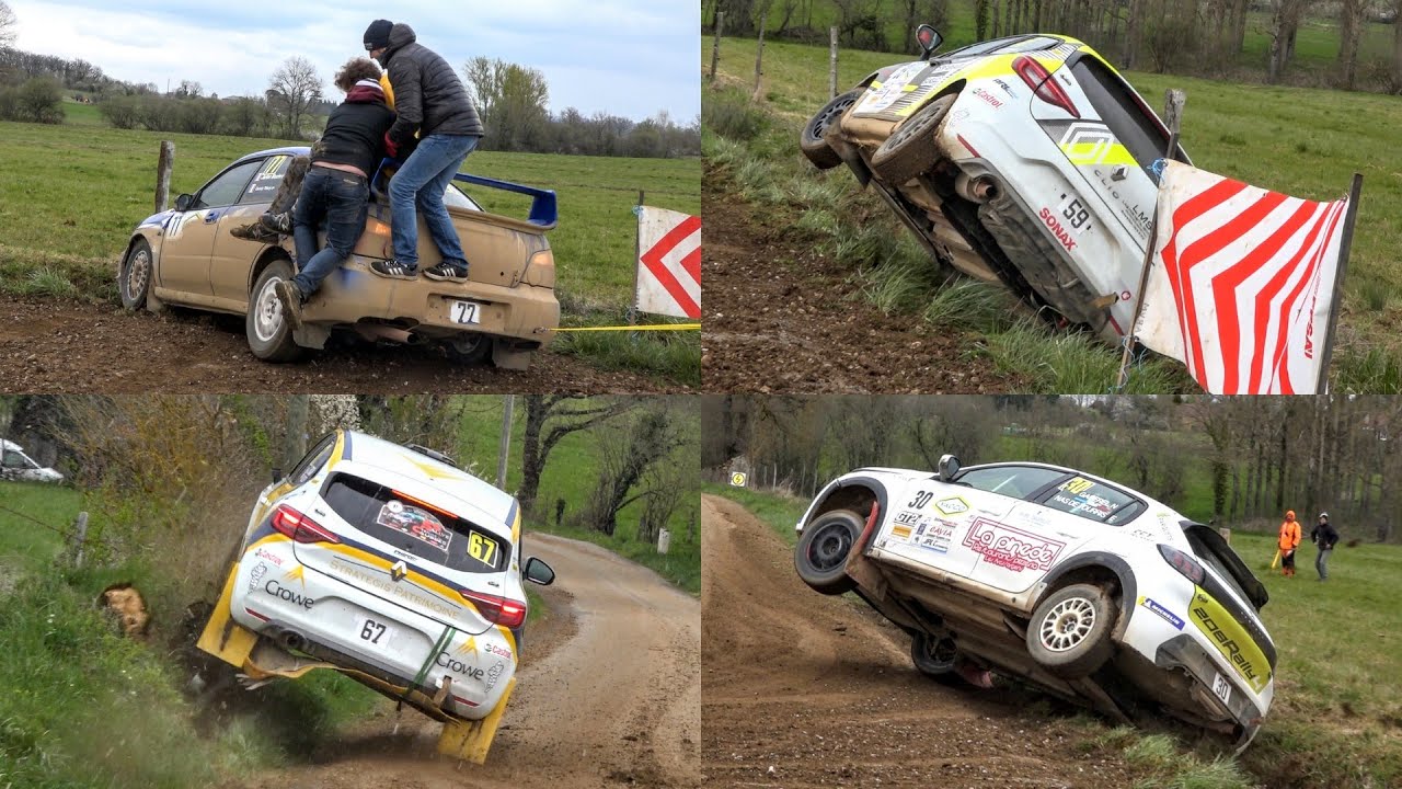 🇫🇷 Rallye Terre des Causses 2022 - Day 2 - Difficult Corner - Crash & Mistakes by ToutAuCable