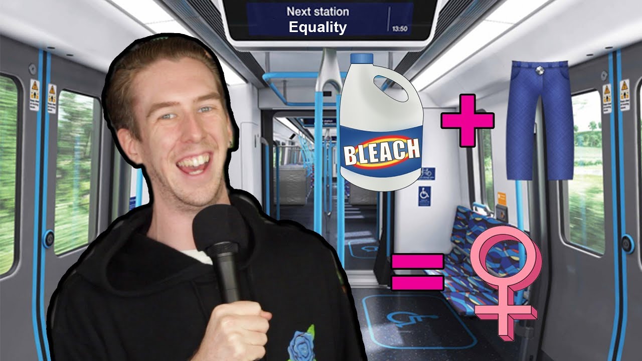 Crazy Russian Feminist Fights Manspreading With BLEACH - LewReview