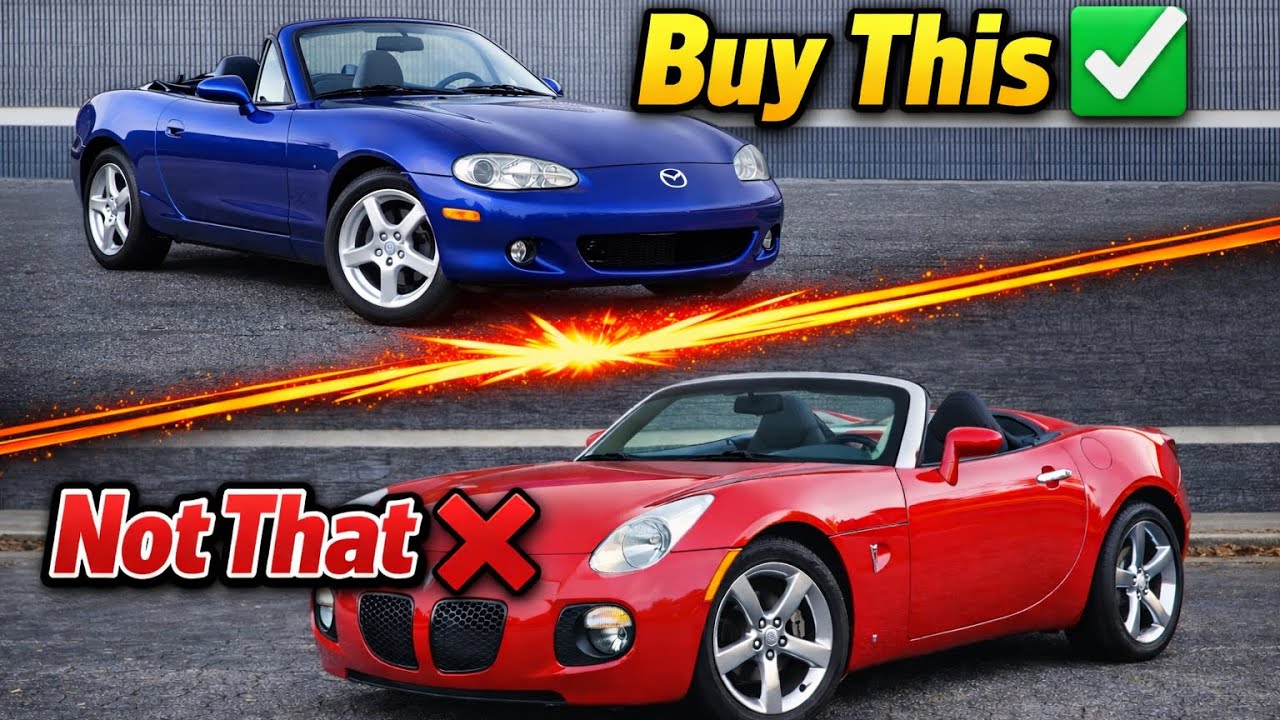 Pontiac Solstice — это ХУДШАЯ версия Miata от General Motors.