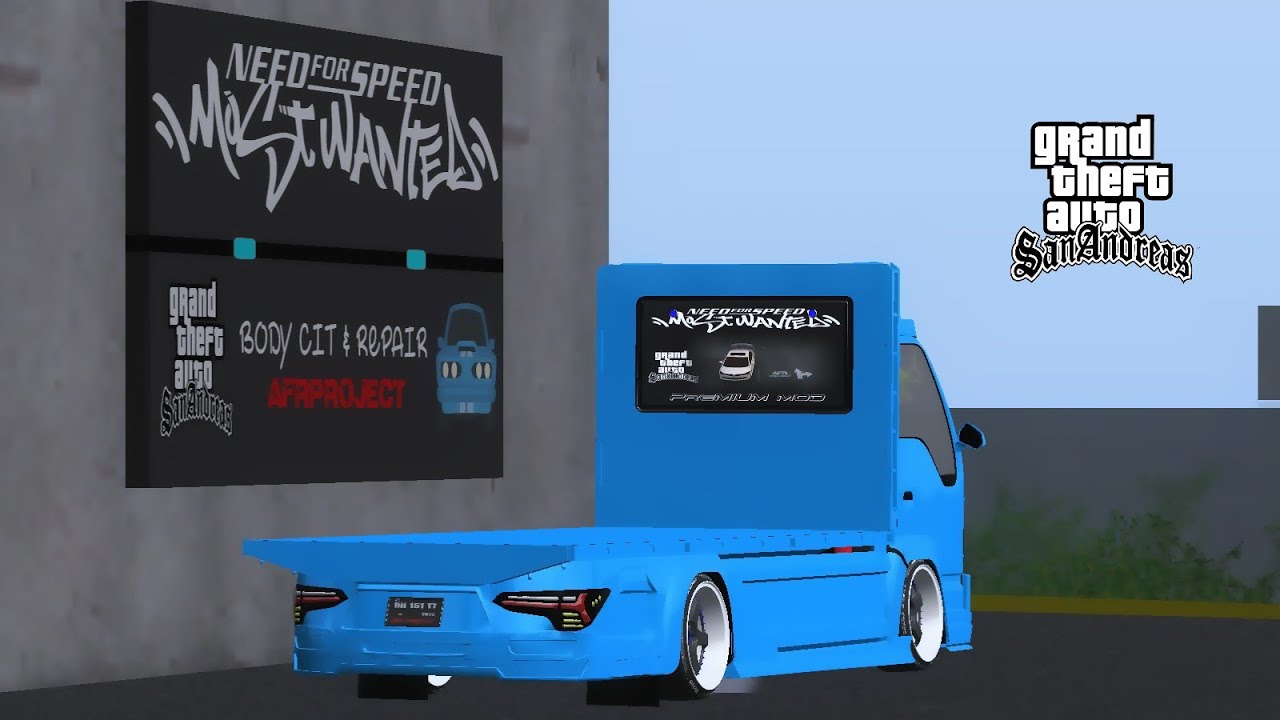 Rilis Isuzu NKR Full Modifikasi 2 Extra Mod GTA SA Android