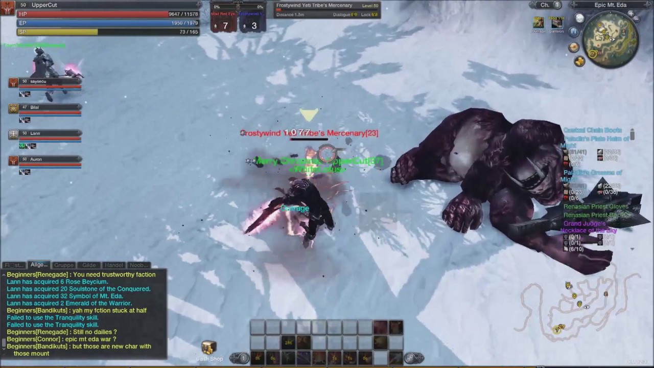 RaiderZ Epic Mt Eda PvP