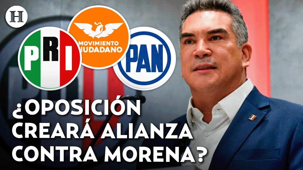 &iexcl;Rechazan Reforma Electoral! Alito Moreno propone alianza a partidos pol&iacute;ticos contra Morena