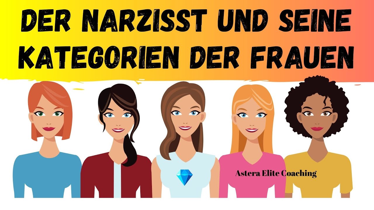 Der (verdeckte & offene) Narzisst & seine Kategorien der Frauen/Wirte