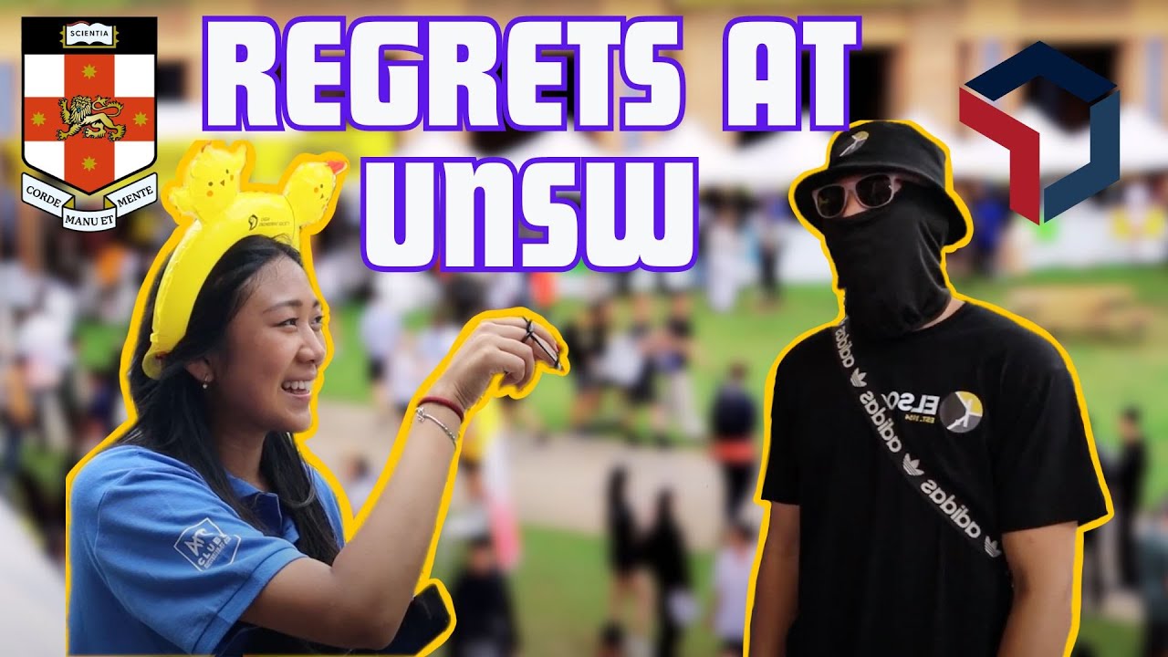 UNSW First Year Regrets: 2024 O-week Recap