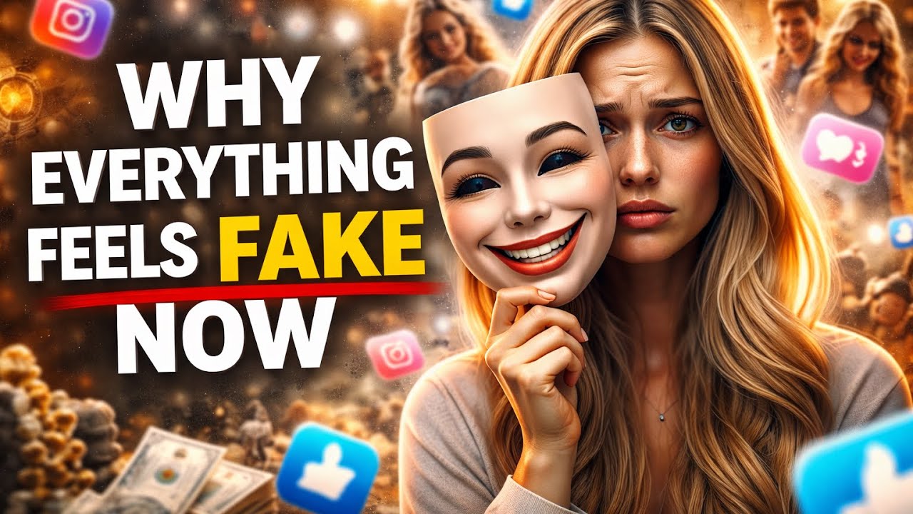 Why Everything Feels Fake Now ?