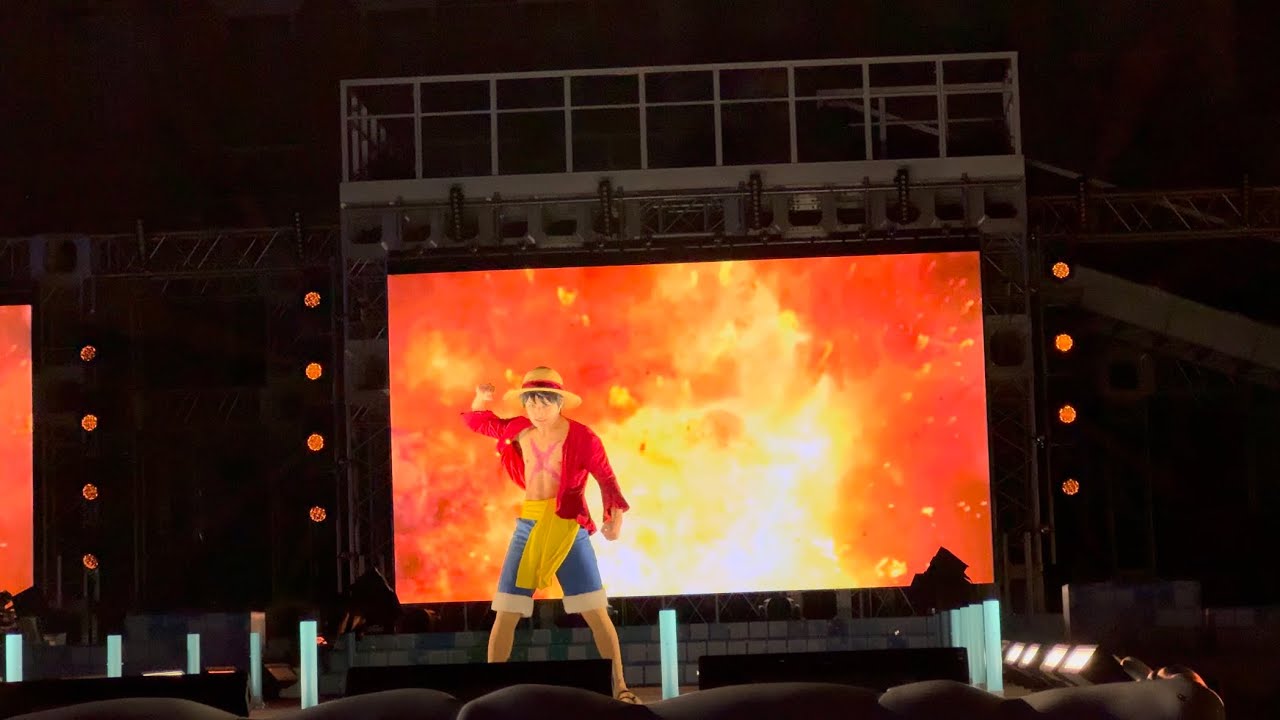 ワンピース・プレミア・カウントダウン・ショー 20:40  NO LIMIT! カウントダウン 2024 グラマシーパーク USJ ユニバ