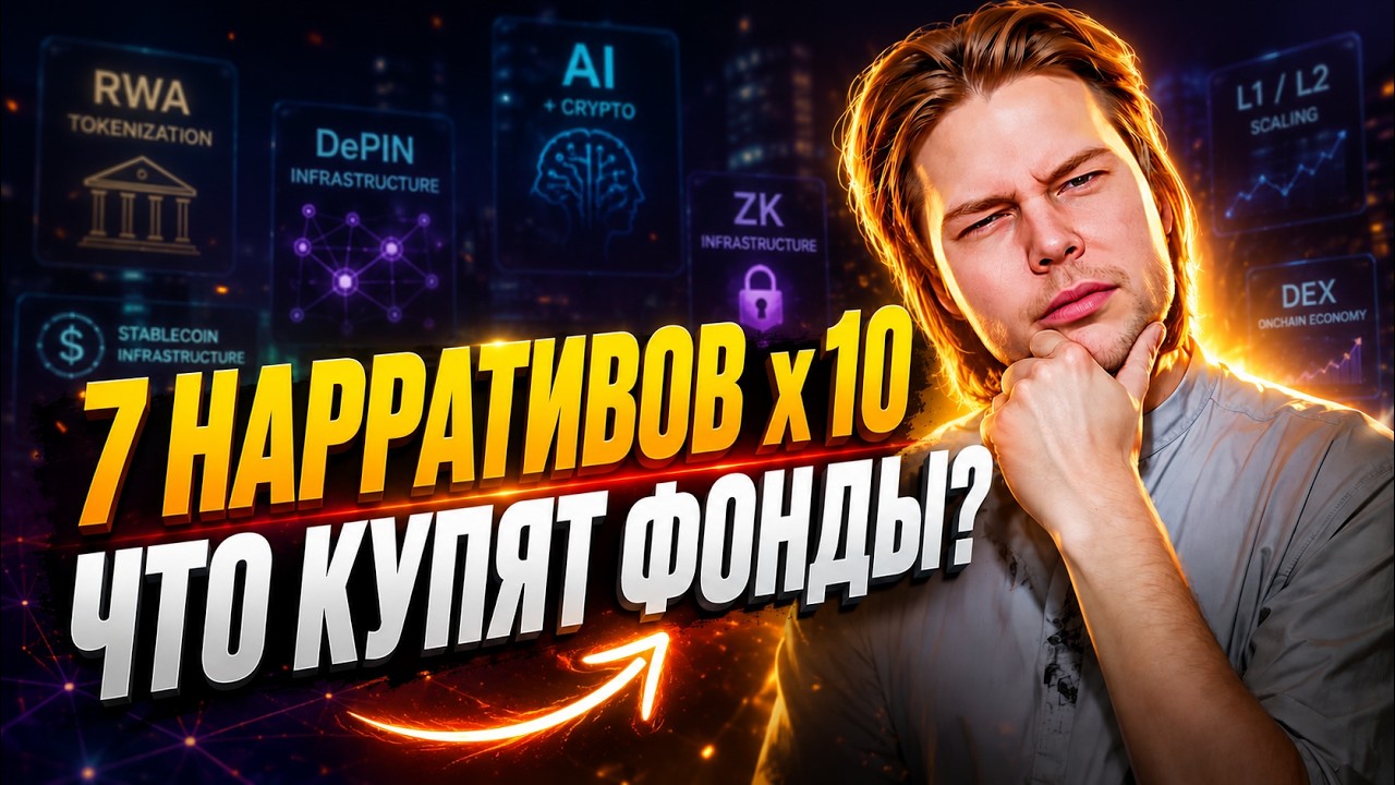 7 Крипто-нарративов, которые могут сделать следующий Bull Run🔥