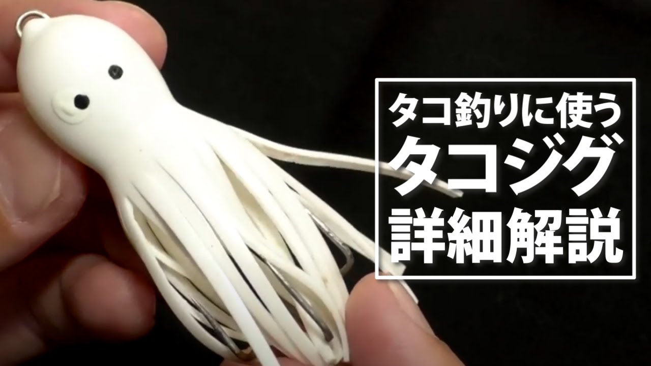 タコ釣りに使う「タコジグ」を紹介！根掛かりしない釣り方は？