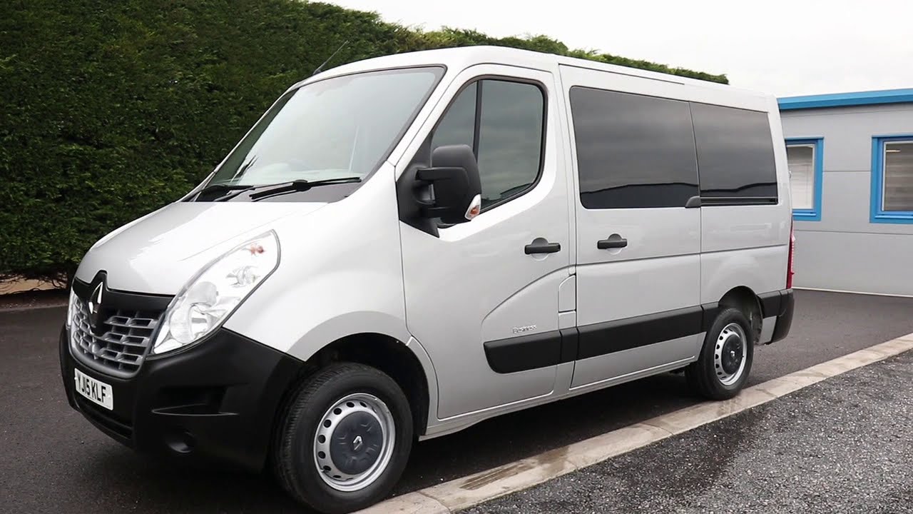 YJ15 KLF 2015 (15) RENAULT MASTER BUSINESS SL30 EURO 5 110BHP L1 4 SEAT WHEELCHAIR / W.A.V MINIBUS