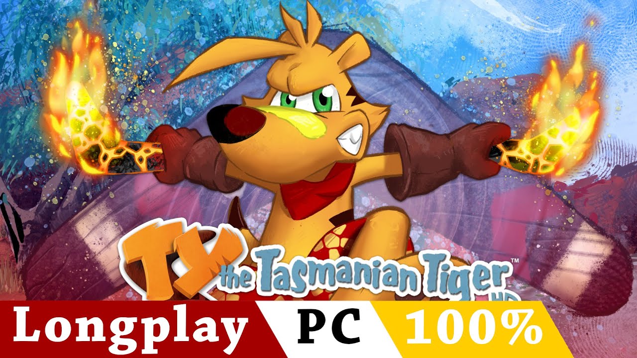 TY the Tasmanian Tiger | 100% | No Commentary Longplay | ENG | PC