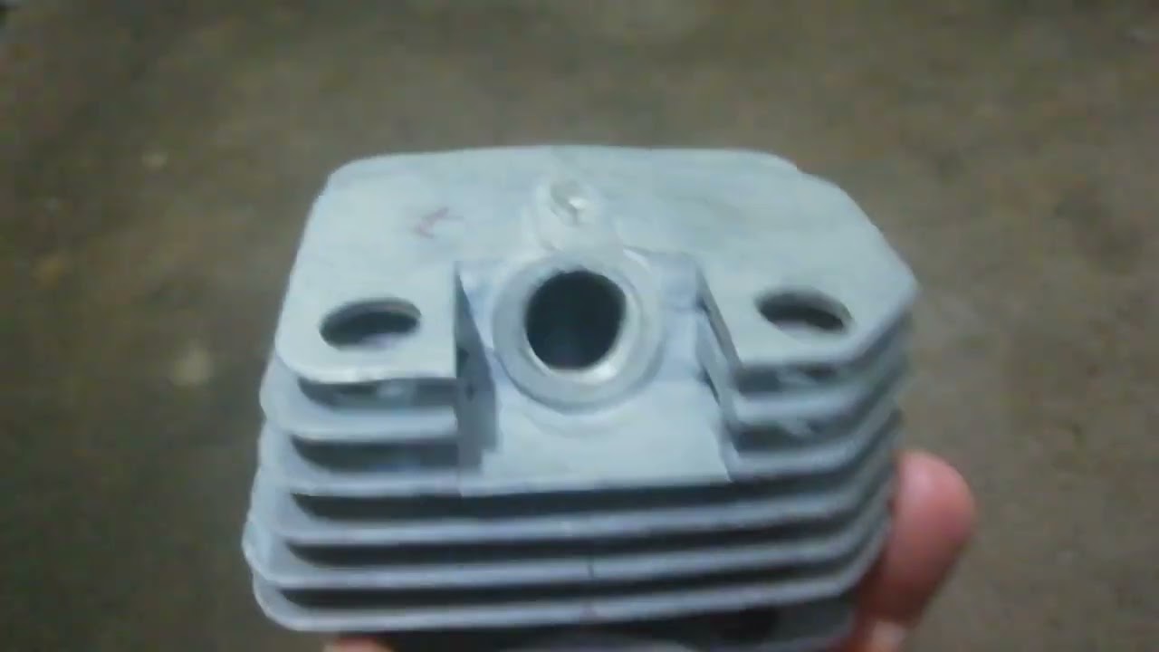 hızar motoru piston gömlek çizilmesi.