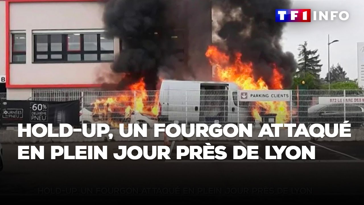 Hold-up, un fourgon attaqué en plein jour près de Lyon