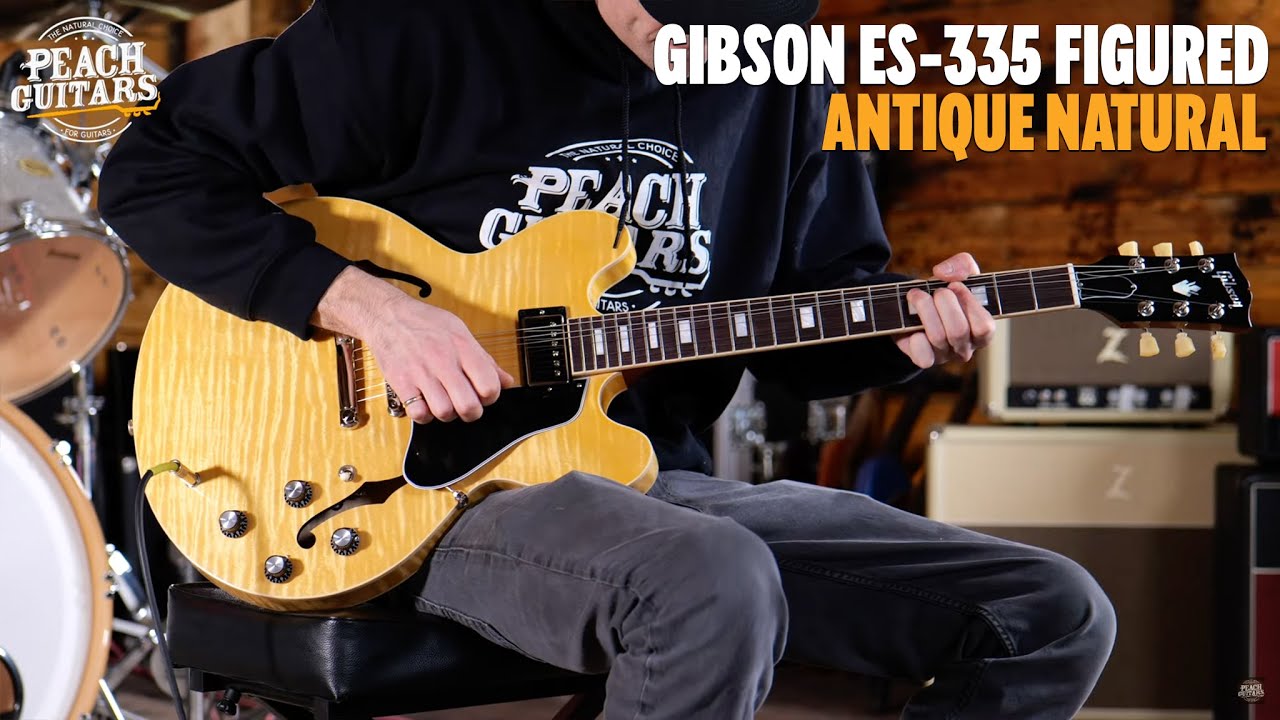 No talking...Just Tones | Gibson ES-335 Figured - Antique Natural