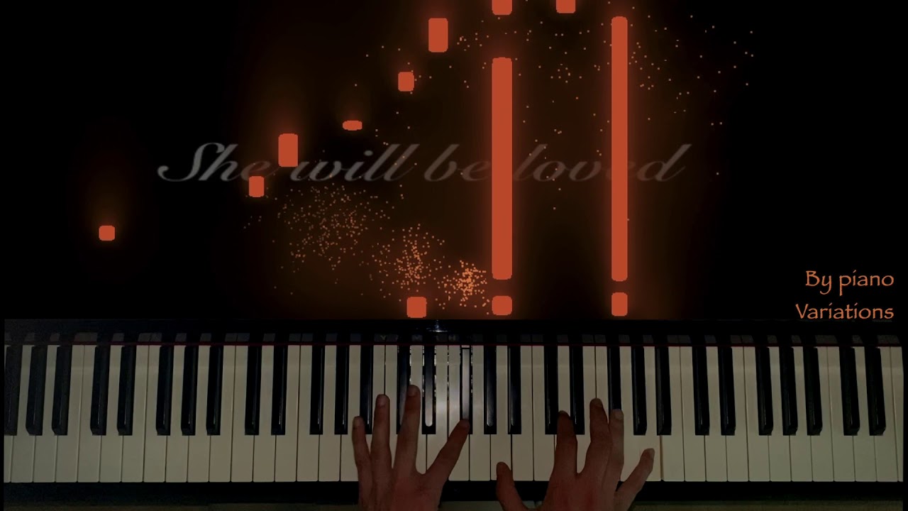 Piano Cover | Maroon 5 - She Will Be Loved (by Piano Variations)