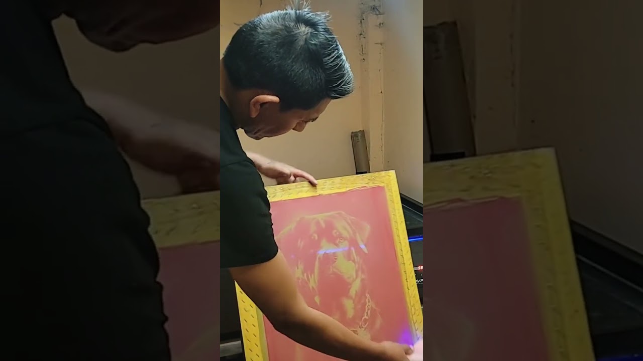 Simulación de color sin base blanca,  tintas plastisol a 4 colores 